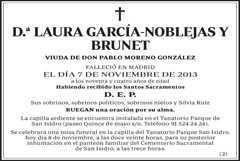 Laura García-Noblejas y Brunet